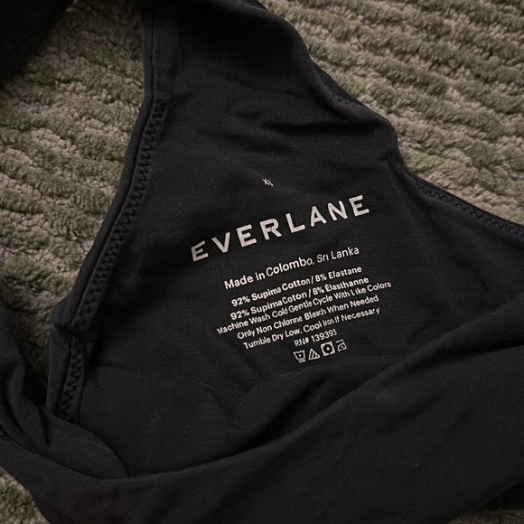 Everlane— Well Worn Black Bra (preloved) - Picture 2 of 2